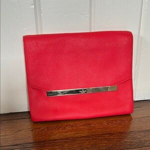 Kate Spade Red Clutch